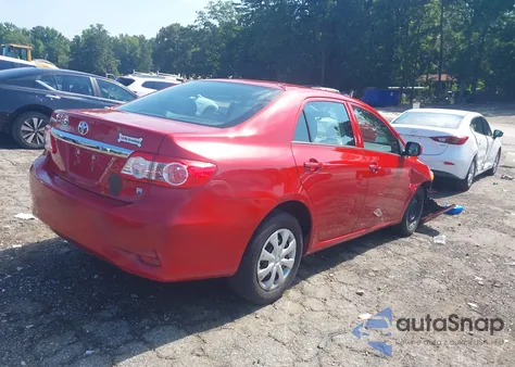 2012 Toyota Corolla S/Le из США, поврежденный, VIN 5YFBU4EE7CP067181